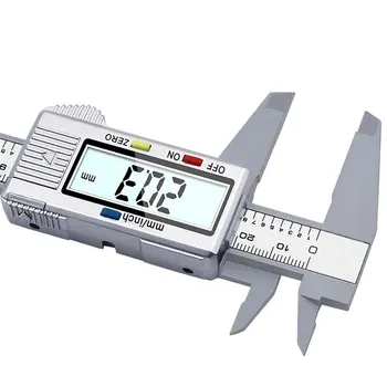 0-150mm LCD 150mm Electronice Digitale Fibra de Carbon Șubler cu Vernier Gauge Micrometru Model de Precizie Șubler cu Vernier 0
