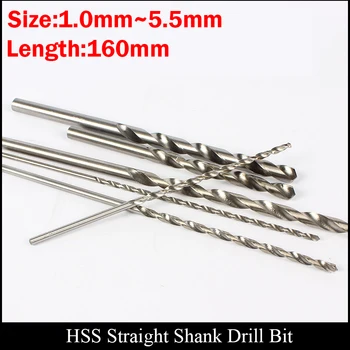 1,5 mm 2,5 mm 2,9 mm Extra Lungi din material Plastic Metal Lemn de Mare Viteză din Oțel HSS Direct Shank Twist Drill Bit 13872