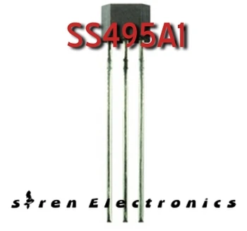 10 buc x SS495A1 Placa de Montare cu Efect Hall / Senzori Magnetici 10mA 5V/9V 3-Pin 0