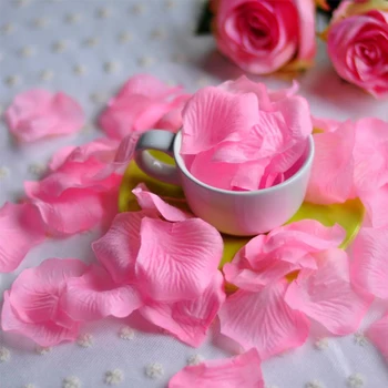 1000 buc faux mătase petale de flori amestecat artificiale fata de nunta, confetti petrecere eveniment decoratiuni Petale de Trandafir 2018 20224
