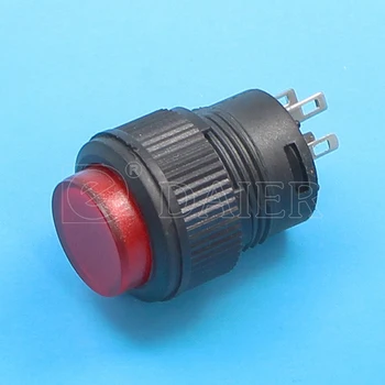 100BUC R16-503BD OFF-(PE) de moment 16mm led-uri buton comutator cu LED 3V 20389