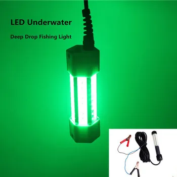 100W 12W LED-uri Impermeabil Lumina Subacvatice Lampa Pentru Submersibile Noapte Barca de Pescuit în aer liber de Iluminat Lumini Verzi Lămpi de Pește Momeală 28873