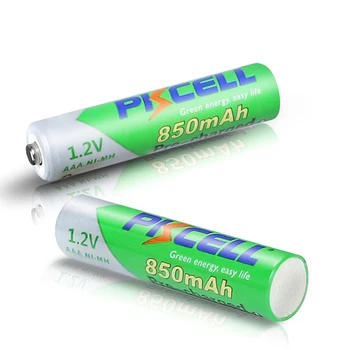 12PC X PKCELL 850mAh baterie AAA 1.2 v AAA Baterie Reîncărcabilă Scăzut de Auto-descărcare de gestiune Baterii Ni-MH cu 3PC Baterie AAA cutie caz 0