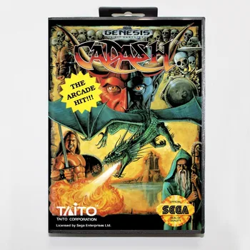 16 bit Sega MD Cartuș joc cu cutie de vânzare cu Amănuntul - Cadash carte de joc pentru Megadrive Geneza sistemului 5679