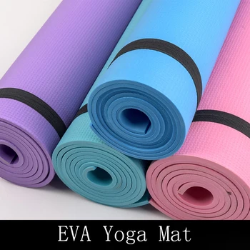 1730*60*4mm EVA Yoga Mat Non-Alunecare Covor Pilates, Gimnastică, Sporturi de Exerciții Tampoane de Fitness Pentru Incepatori Mediu de Gimnastică Covoare 0