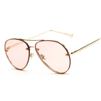 2017 epocă ochelari de steampunk masculin feminin de ochelari de soare rotund retro ochelari de soare de sex feminin de ochelari a crescut de aur ochelari de Soare pentru barbati femei 8836