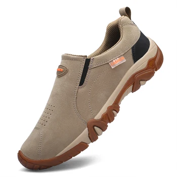 2020 Brand De Înaltă Calitate Bărbați Pantofi Din Piele Mocasini Pantofi Respirabil Primavara Toamna Pantofi Casual În Aer Liber Non Slip Barbati Adidasi 1042