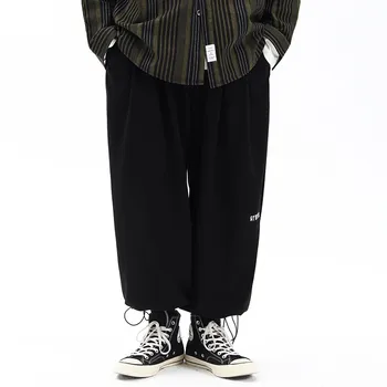 2020 Streetwear Hip Hop Joggeri Bărbați Îmbrăcăminte Harajuku Pantaloni Largi Stil Coreean Haine De Moda Pantaloni Negri De Trening De Sex Masculin Supradimensionat 0