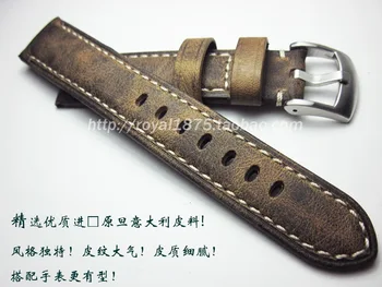 20mm 21mm 22mm 24mm 26mm Watchband pentru PAM vintage Bratara din Piele Ceas Curea Pe Centura de Eliberare Rapidă de trupa Ceas de Ceas curea 0