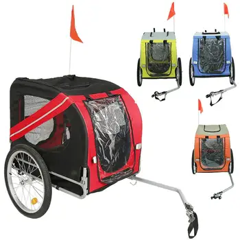 40 KG de Încărcare Pliabil Impermeabil Biciclete Trailer Pisică Câine de Companie Cărucior de Marfă Vagon Remorcă 2Wheel portbagaj Bicicleta HWC