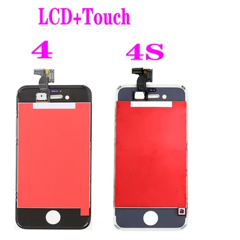 AAA+++ LCD Pentru iPhone 6 cu Ecran Tactil de Înlocuire Pentru iPhone 5 5c 5s SE 4 4s Ecran LCD Ecran cu Rama Nici un Pixel Mort + Instrumente 4009
