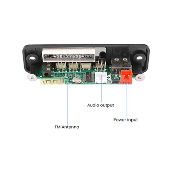 AIYIMA TWS Bluetooth 5.0 MP3 Audio Decoder Bord Spectru cu LED-uri de Afișare APE Home Theater Fara Suport Decodare FM, USB, AUX EQ 0