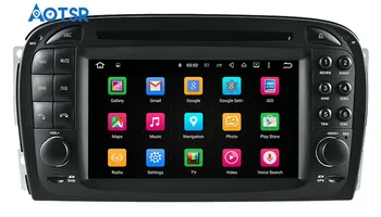 Android 9.0 Masina CD Player DVD GPS Navigatie Pentru Mercedes Benz SL R230 SL500 fabricate intre 2001-2007, Autoradio Unitatea de Înregistrare Multimedia WIFI 3062
