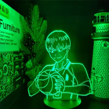 Anime 3D Lumina de Noapte Haikyuu Kageyama Tobio Lampă cu LED-uri Decorațiuni interioare de Iluminat Copii Xmas Cadou Lampe Lampara De Noche Dormitorio 32258