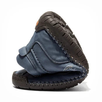Barbati Cizme de Toamna din Piele PU de Înaltă Lux de Top de sex Masculin Pantofi Casual Confortabil în aer liber, Pantofi pentru Bărbați Adidași Mari Dimensiuni 48 De Pantofi pentru Bărbați 17906