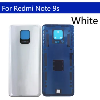 Baterie Capac Spate Pentru Xiaomi Redmi Nota 9 pe Spate de Locuințe de Sticlă Acoperi Caz Pentru Redmi Nota 9 Pro Ușa din Spate a Capacului din Spate Înlocuire 848