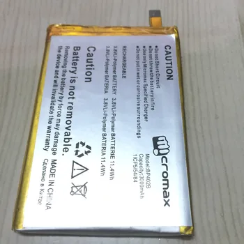 Baterie de 3000mAh pentru Micromax BP402B Panza Spark 2 Q391 Baterii + cod piesă 0