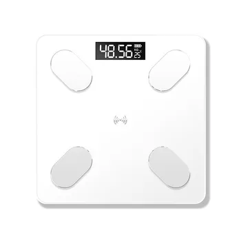 Bluetooth Body Fat Scale - Smart IMC Scară de Baie Digital Wireless Scară Greutate, Compozitia Corpului Analizor cu Smartphone App 0