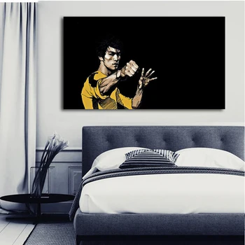 Bruce Lee Postere Si Printuri de Arta de Perete Decor Acasă Kung Fu Superstar Tablouri Canvas Poze de Perete pentru Living Decorul Camerei 1732