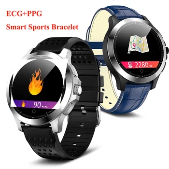 Brățară inteligent ECG+PPG Ceas Inteligent tensiunea de Sport Tracker de Fitness Impermeabil Apel Memento Mesaj Smartwatch Bărbați pk z02 23075