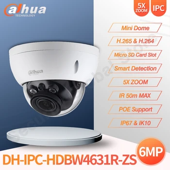 Camera IP Dahua IPC-HDBW4631R-ZS 6MP CCTV aparat de Fotografiat 2.7~13.5 mm Obiectiv 5X Zoom Camera de Securitate IK10 IP67 DH-IPC-HDBW4631R-ZS 4631R-ZS 18286