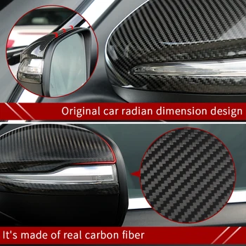 Carbon retrovizoare ornamente Pentru Mercedes gle w167 VGLS W167 v167 gle carbon gle 2020 gle 350/450 amg 500e amg exterior accesorii 7667