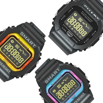 COXRY Dreptunghi Ceas Inteligent Ceasuri Sport Barbati Bratara 2019 Funcționare Smartwatch Femeile Electronice Digitale Ceas de mână Ceas Deșteptător 0