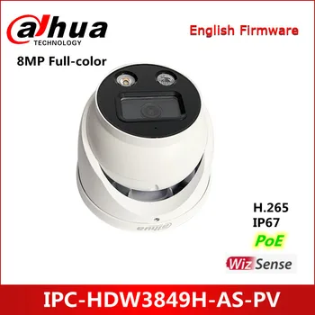 Dahua 8MP Full-color Active Descurajare Fix-focal Ocular WizSense Cameră de Rețea IPC-HDW3849H-CA-PV Camera IP 21047