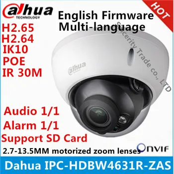 Dahua IPC-HDBW4631R-ZAS 2.7~13.5 mm varifocal obiectiv motorizat IP67 IK10 IR50M built-in slot pentru card SD, interfata audio 6MP camera ip 19893