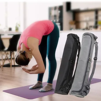 De Înaltă Calitate Yoga Rucsac Reglabile Rezistent La Apa Portabil Yoga Mat Sac De Depozitare Practice Convenabil Yoga Accesorii, Negru/Gri 1179