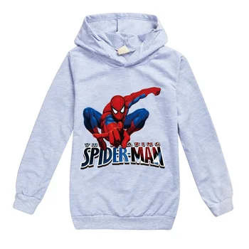 Desene animate Disney Spiderman pentru Copii Hanorace Hanorac Copii Pulover Topuri Băieți Fete 3D Spiderman Imprimat Haine de Primavara Toamna 24410