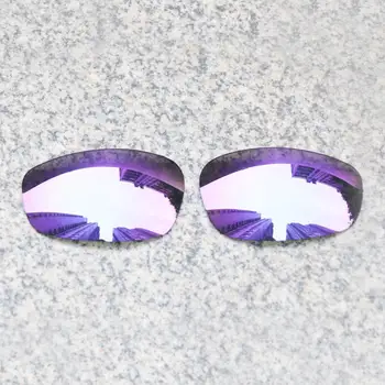 E. O. S Polarizate Îmbunătățită Lentile de Înlocuire pentru Oakley Split Jacket ochelari de Soare - Violet Violet Polarizati Oglinda 8996