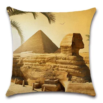 Egiptean Piramida lui Keops vedere față de pernă față de Pernă Scaun scaun canapea decorative pentru casa prietenului copii fata de Decor dormitor cadou 0