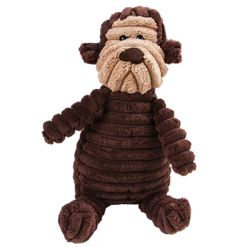 En-Gros Moale Jucărie Câine Jucării De Ros Scartaie Jucărie Câine Maimuță Drăguț Cobai Jucării Minunate Animale De Jucărie Jucării Pentru Câini De Talie Mică Jucărie Pisica 0