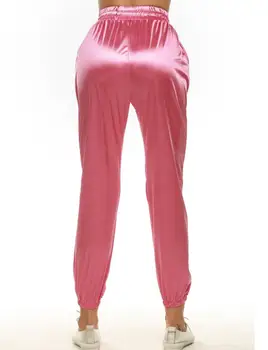 Femeile par Ud Dantelă-up Casual Pantaloni 2019 New Street Hot de Moda de Înaltă talie Pantaloni 0
