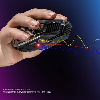 Free Wolf X11 Wireless Reîncărcabilă Joc Mouse-ul Silent Iluminate Mecanice 1800Dpi 2.4 G Wireless USB 7 Culoare Șoarece 0