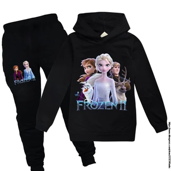 Frozen Elsa Fete Toamna Seturi De Îmbrăcăminte Pentru Copii Set Fetita De Vacanță Costum De Sport Trening Moda Haine Pentru Copii Set 24872