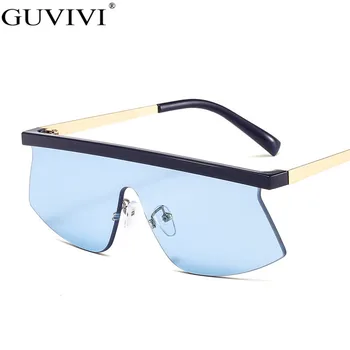 Fără ramă, Ochelari de Soare Femei 2020 Epocă Steampunk ochelari de Soare Barbati de Brand Designer de Gradient Masca Punk ochelari de Soare UV400 Ochelari 11967