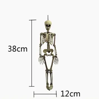 Halloween Prop Decor Schelet Complet De Dimensiunea Craniului Mână Viața Anatomia Corpului Model Decor 5108