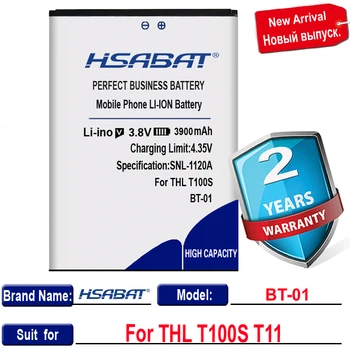 HSABAT 3900mAh BT-01 Baterie de Telefon Mobil pentru THL T100S T11 T100 0