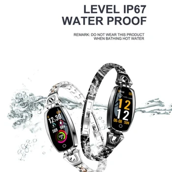 IP67 H8 Moda Ceasuri Inteligente Pentru Femei Rata de Inima tensiunea Inteligent Brățară Fitness Tracker Ceas Inteligent Reloj Inteligente 0