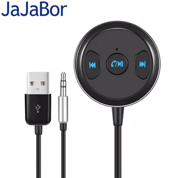 JaJaBor Bluetooth Car Kit Handsfree de Asteptare Wireless Audio AUX Receptor de Muzică Auto MP3 Player Acceptă Asistent Vocal SIRI 23407
