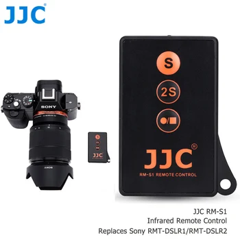 JJC RMT-DSLR1 RMT-DSLR2 IR de la Distanță fără Fir de Control de Înregistrare Video Controller pentru SONY A7SIII A7III A7RIII IV A6400 A7R A7II A99 0