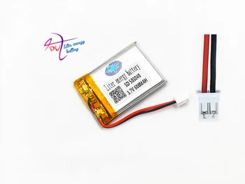 JST PH 2.0 mm 2pin 503040 3.7 V 600mAh baterie Litiu-Polimer Baterie Reîncărcabilă Pentru Mp3, DVD, Camera GPS bluetooth electronice 16980