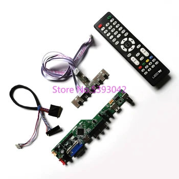 KIT pentru LP156WH2 (TL)(E1)/(TL)(EA)/(TL)(F1)/(TL)(FA) 40Pin 1366*768 LVDS Analogic de panou LCD VGA USB AV TV controla mașina bord 10783