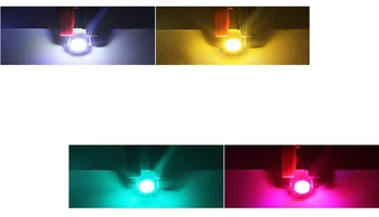 LED de Putere mare Chip1W 3W 5W 10W 20W 30W 50W 100W Rece Alb Cald Rosu Verde Albastru Galben Portocaliu Chihlimbar SMD DIY COB Lumina Lămpii de Margele 0