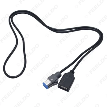 LEEWA 1 BUC Audio Auto 4PIN Cablu USB Adaptor de sex Feminin Conector USB pentru Nissan Teana Qashqai 2012 #CA5659 3541