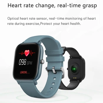LIGE Nou Full Touch Ecran Ceas Inteligent Rata de Inima de Monitorizare a Presiunii arteriale Informații Amintește IP67 rezistent la apa Smartwatch+Cutie 13275