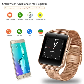 LIGE Noul Smart Barbati Ceas Bluetooth Camera foto a Telefonului din oțel Inoxidabil curea sport Pedometru Smartwatch Android relogio inteligente+Cutie 12269