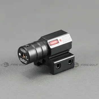 LUPUL de FOC Mini tactici 635-655nm Red Dot Vedere cu Laser pușcă Pentru Pistol Regla 11mm&20mm Picatinny Feroviar Laser Pointer 2771